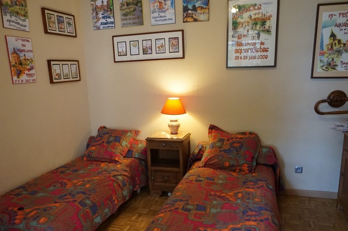 La chambre des aquarellistes